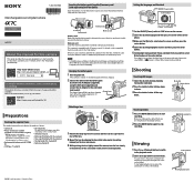 Sony ILCE-7C Startup Guide 1