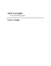 TRENDnet TEW-212APBO Manual
