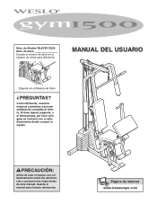 Weslo Gym 1500 Spanish Manual