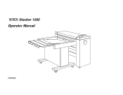 Xerox 850DP Xerox Stacker 1000 User's Manual