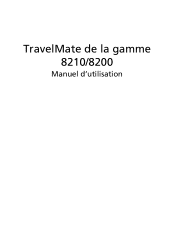 Acer TravelMate 8210 TravelMate 8210 User's Guide FR
