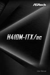ASRock H410M-ITX/ac User Manual