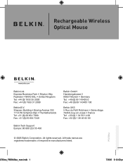 Belkin F8E845 F8E845 Manual