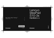 Lenovo IdeaPad S10-3s Lenovo IdeaPad S10-3s Handbok V1.0