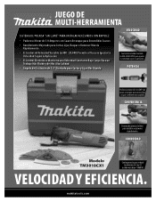 Makita TM3010CX1 Flyer (Spanish)
