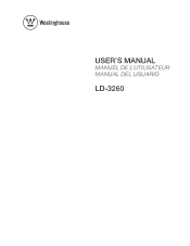 Westinghouse LD3260 User Manual
