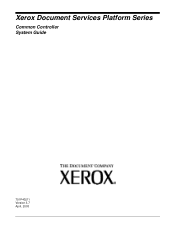 Xerox 6180DN Common Controller System Guide v 3.7