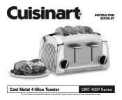 Cuisinart CMT-400 CMT-400P Manual