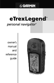 Garmin eTrex Legend C Owner's Manual