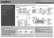 Insignia NS-PRCL01 Quick Setup Guide (French)
