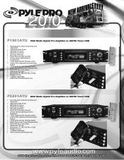 Pyle P3201ATU P1501ATU Manual 1