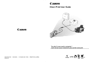 Canon G10 Direct Print User Guide