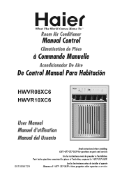 Haier HWVR10XC6 User Manual