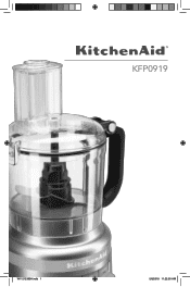 KitchenAid KFP0918BM Owners Manual