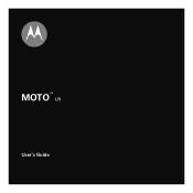 Motorola MOTO U9 User Guide