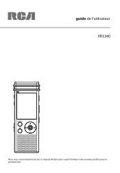 RCA VR5340 Owner/User Manual French