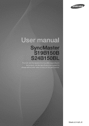 Samsung S24B150BL User Manual