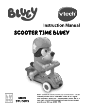 Vtech Bluey Scooter Time Bluey User Manual
