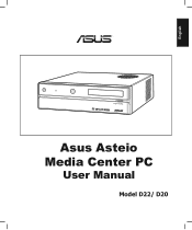 Asus DAV Center D20 User Manual