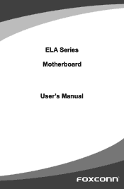 Foxconn ELA English Manual.