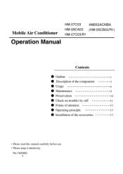 Haier HM-07C03 User Manual