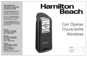 Hamilton Beach 76608 Use and Care Manual