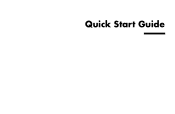 HP Pavilion 500 HP Pavilion Desktop PCs - (English) Quick Start Guide 5990-5273