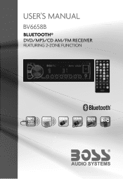 Boss Audio BV6658B User Manual