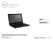 Dell Inspiron 14 5455 Specifications