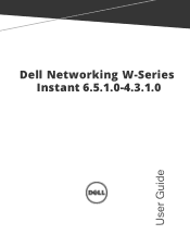 Dell W-Series 207 Instant 6.5.1.0-4.3.1.0 User Guide
