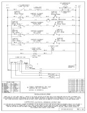 Frigidaire FEF402BW Wiring Diagram (All Languages)