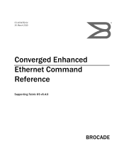 HP 8/8 Converged Enhanced Ethernet Command Reference v6.4.0 (53-1001762-01, June 2010)