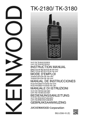 Kenwood TK-2180 Operation Manual