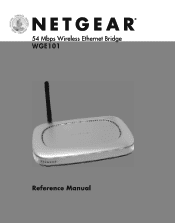 Netgear WGE101 WGE101 Reference Manual