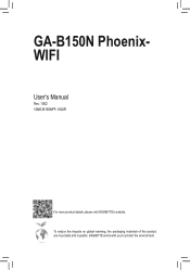 Gigabyte GA-B150N Phoenix-WIFI User Manual