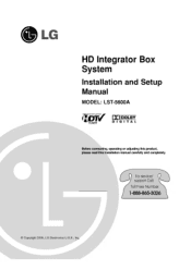 LG LST-5600A Installation Guide