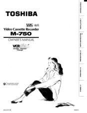 Toshiba M750 Owner's Manual - English