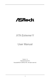 ASRock X79 Extreme11 User Manual