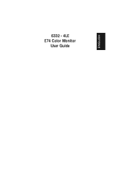 IBM 6332J1N User Guide