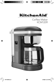 KitchenAid KCM1209OB Owners Manual