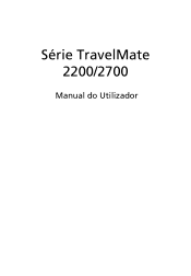 Acer TravelMate 2700 TravelMate 2200 / 2700 User's Guide PT