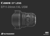 Canon EF 11-24mm f/4L USM User Manual