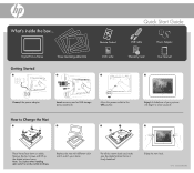 HP df820 HP df710,df760 Digital Picture Frame - Quick Start Guide