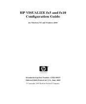 HP P Class 450/500/550/600/650/700/750 fx5 and fx10 Configuration Guide