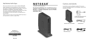 Netgear DGND3700v2 Other Install Guide [Français]: DGND3700v2 Guide d'installation (PDF)