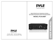 Pyle PCAU48BT Instruction Manual