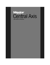 Seagate Maxtor Central Axis Maxtor Central Axis for Windows User Guide