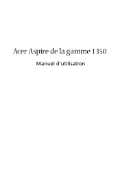 Acer Aspire 1350 Aspire 1350 User's Guide - FR