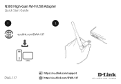 D-Link DWA-137 Quick Installation Guide