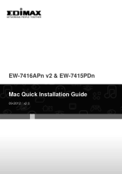 Edimax EW-7416APn V2 Quick Install Guide